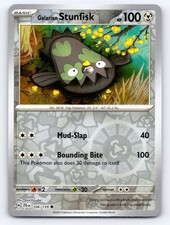 Galarian Stunfisk 106/159 Common Journey Together Pokemon Reverse Holo Near Mint