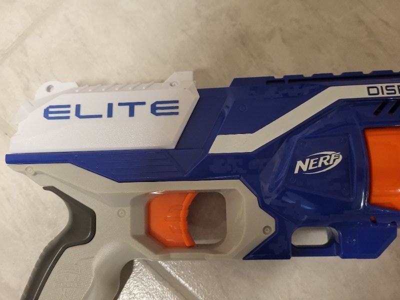NERF Blaster Elite Disrupt - Pistola Giocattolo Blu