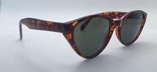 Vintage Anne Klein II For Riviera Tortoise Oval Sunglasses Frames Korea