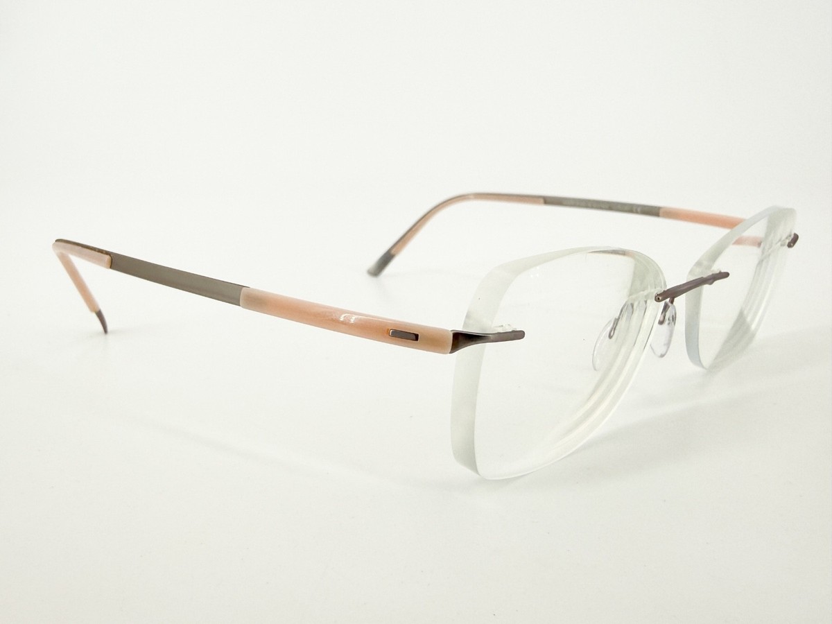Silhouette 5416 Eyeglasses FRAMES 6053 Pink ..[]17-135 Silver