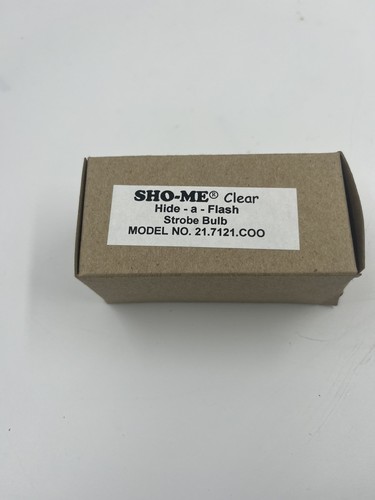 Sho-Me No. 21.7121.C00 Hide-A-Flash Clear Strobe Tube - NEW - Bild 2 von 3