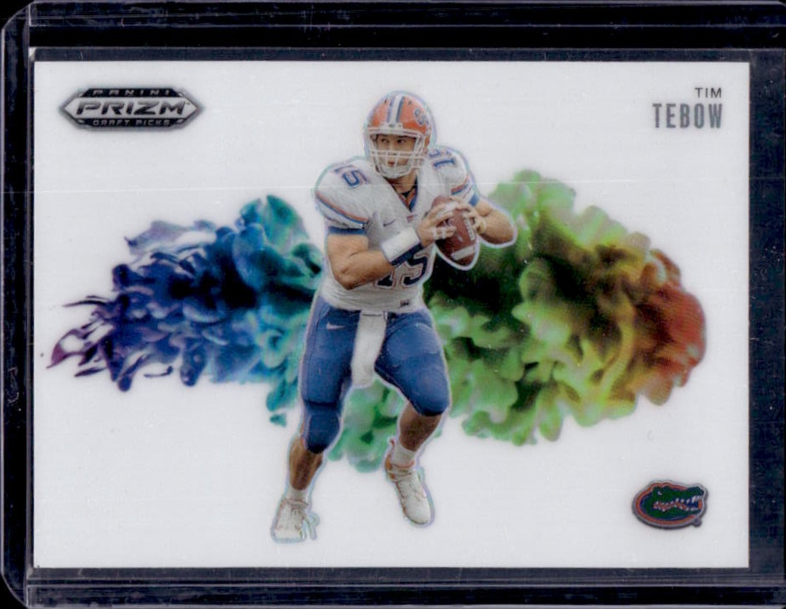 2025 Prizm Draft Picks Tim Tebow Color Blast SSP #29 Gators