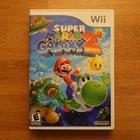 Wii Super Mario Galaxy 2 (Nintendo Wii, 2010) TESTED & WORKING CIB Resurfaced