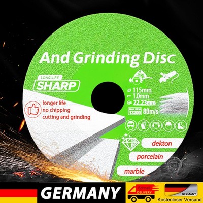 Glass Cutting Disc Multi-Function for Marble Quartz Ceramic Glass (115#)