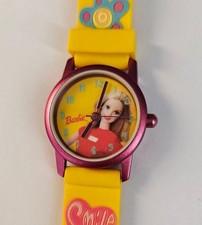 Vintage Barbie Watch Y2K Neon Pinkyellow Unworn Immaculate Deadstock New Battery