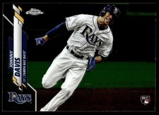 2020 Topps Chrome Johnny Davis Rookie Tampa Bay Rays #U18