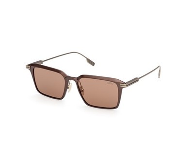 ZEGNA EZ0273-H Sunglasses Sun Glasses 37E Dark Bronze Authentic