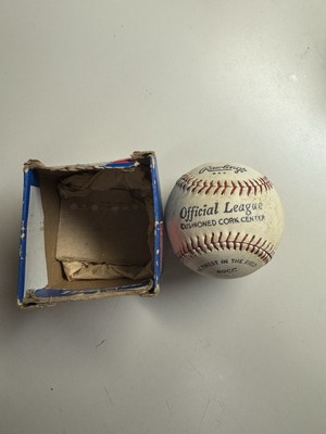 Vintage Rawlings Official League 60cc Baseball Cushioned Cork