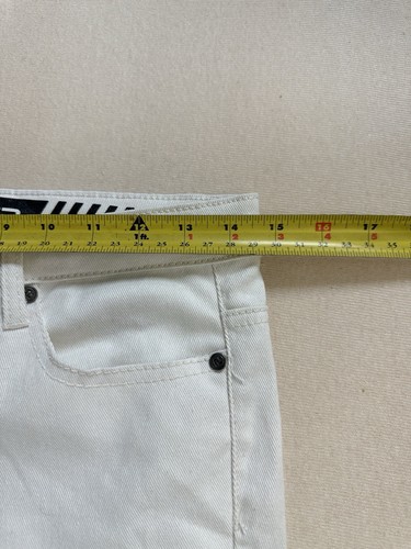 RGSTR Distressed Pants Boys Youth Size 14 White Motorcycle Ripped Straight Denim - Picture 8 of 24