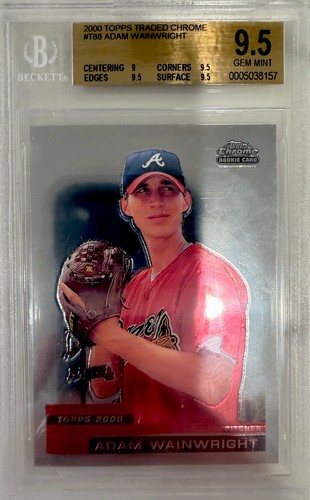 Adam Wainwright #T88 2000 Topps Chrome Traded card