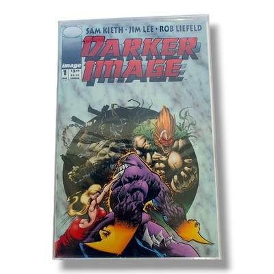 Darker Image No 1 1993 Image Comics Maxx Blood wulf Deathblow