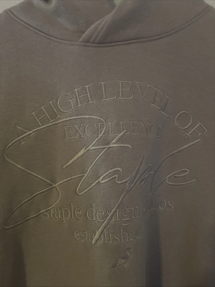 SUDADERA BÁSICA PARA HOMBRE BEIGE/TOSTADO 3XL PARTE SUPERIOR INFERIOR XL (se ajusta como 2xl) EXCELENTE ESTADO Foto 3 de 4