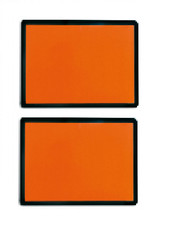 2x ADR Warntafel Tafel 400x300 Schild Gefahrgut Orange GGVS