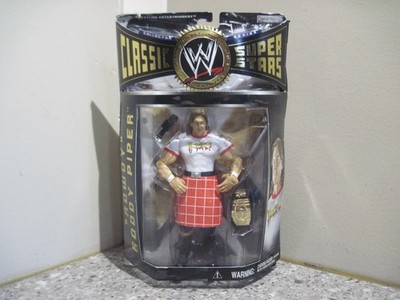 WWE Jakks Pacific Rowdy Roddy Piper Classic Superstars Action Figure New! 2004