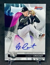 2020 Bowman's Best Garrett Crochet #B20-GC Best of 2020 Autographs On Card