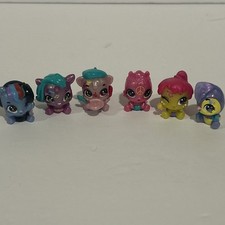 Hatchimals Colleggtibles Shimmer Babies Lot Of 6: Pink Artist, Penguin, More