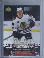 2023 Extended Series Young Guns UD Exclusives /100 Connor Bedard #T-47 Rookie RC