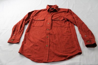 Polar King Men's Fort Scott Flannel Shirt AP2 Rustwood Heather Medium NWT