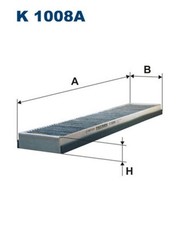 FILTRON Innenraumfilter K 1008A Aktivkohlefilter für MONDEO FORD BNP COUGAR 1 2