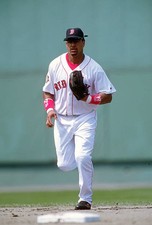 Manny Ramirez Boston Red Sox in action during an Major League Base- Old Photo