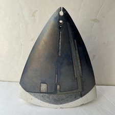 Sculture Studio Pottery by Emili Biarnes Raber 31cm high. Abstract Art.