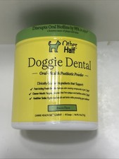 Other Half Doggie Dental Oral-Health Postbiotic Powder 4.1 oz, 45 scoops BB 2027
