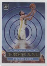 2019-20 Panini Donruss Optic T-Minus 3 2 1 Purple Prizm Stephen Curry #6 ng3