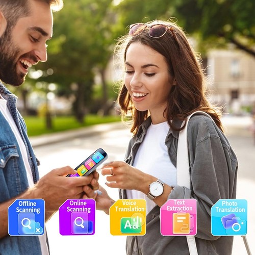 Penna Lettore Scan 4 con Touchscreen da 3,99 Pollici,Lettura da Testo a Parola - Foto 8 di 11