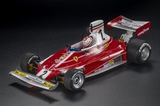 Ferrari F1 312T Winner 1976 USA GP Clay Regazzoni in 1:18 scale w/ Pilot Figure
