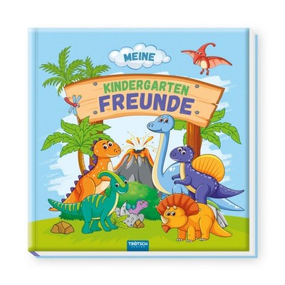 Trötsch Freundebuch Meine Kindergartenfreunde Dinosaurier Freundealbum Kinder...