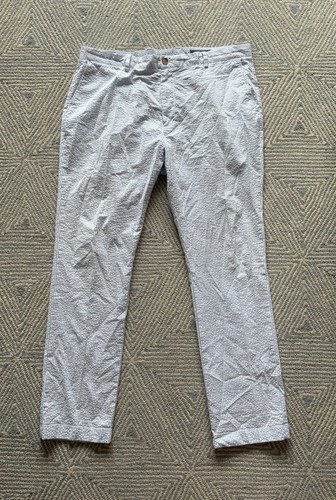 Pantaloni in seersucker di cotone - Azzurro - BAMBINO | H&M IT Pantaloni in seersucker di cotone - Azzurro - BAMBINO | H&M IT