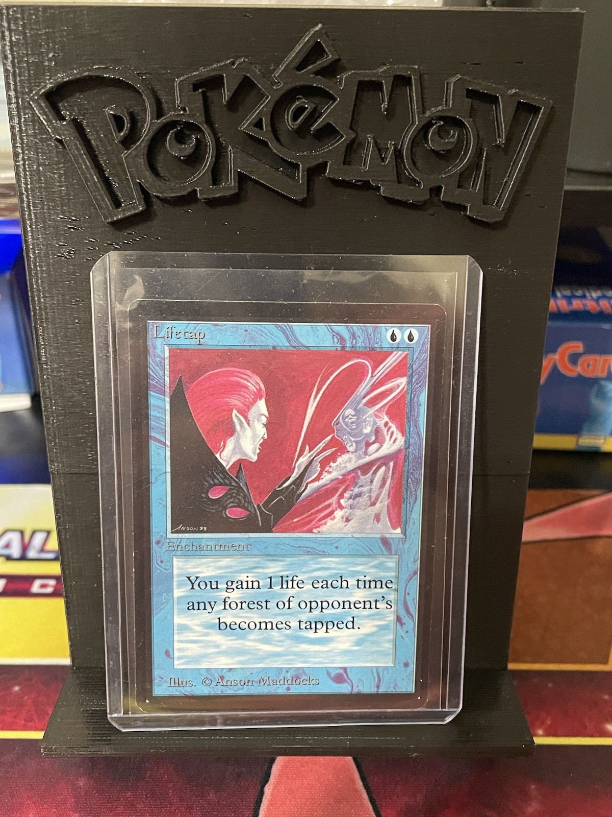 MTG Lifetap Enchantment Beta Edition Near-Mint