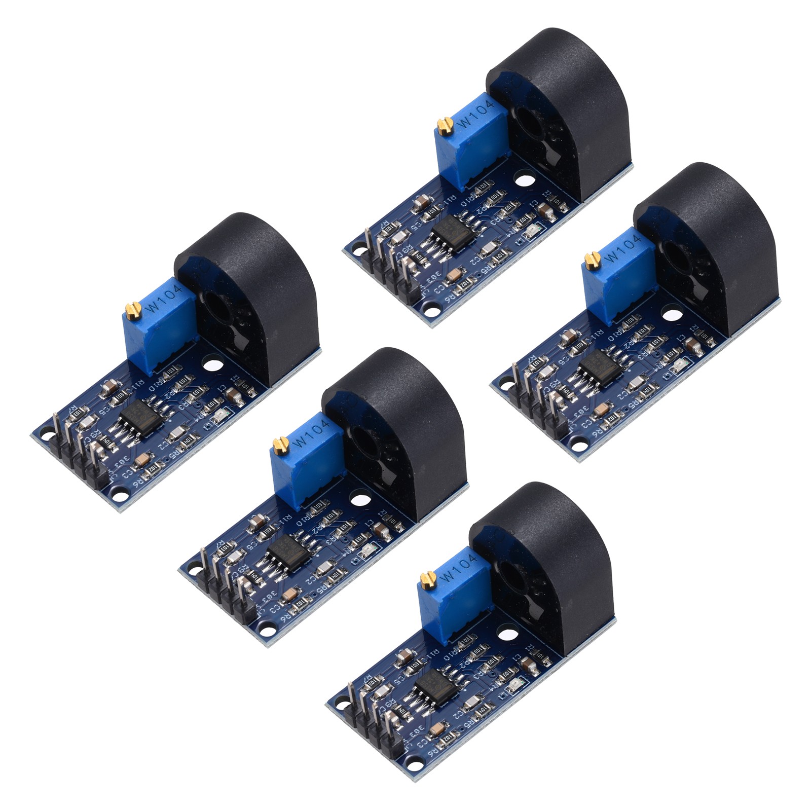 5pcs ZMCT103C Current Sensor Module 5A AC Single Phase Active Analog New