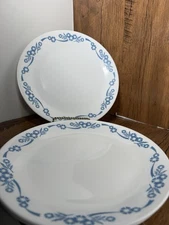 Corelle Cornflower Blue Dinner Plates Lot Of 4
