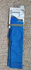 NWT Smartwool PHD Merino Wool OTC Ski Socks Made In USA Blue Womens Medium Irreg