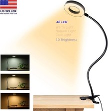 Flexible Rechargeable LED Book Light With 3 Light Modes Easy Clip Reading Lamp
