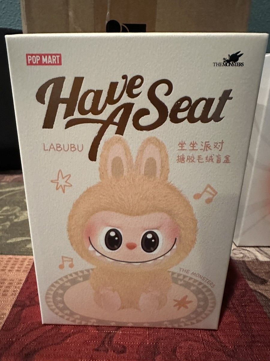 Authentic HEHE* US STOCK Labubu Have A Seat Vinyl SEALED NEW