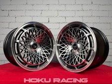 4x 15 Bbs Mesh Style Wheels 4x100 Jdm 8j For Vw Honda Toyota E30