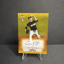 2025 Topps Stadium Club - Autographs Cade Povich #SCBA-CP Gold /50 (AU, RC)