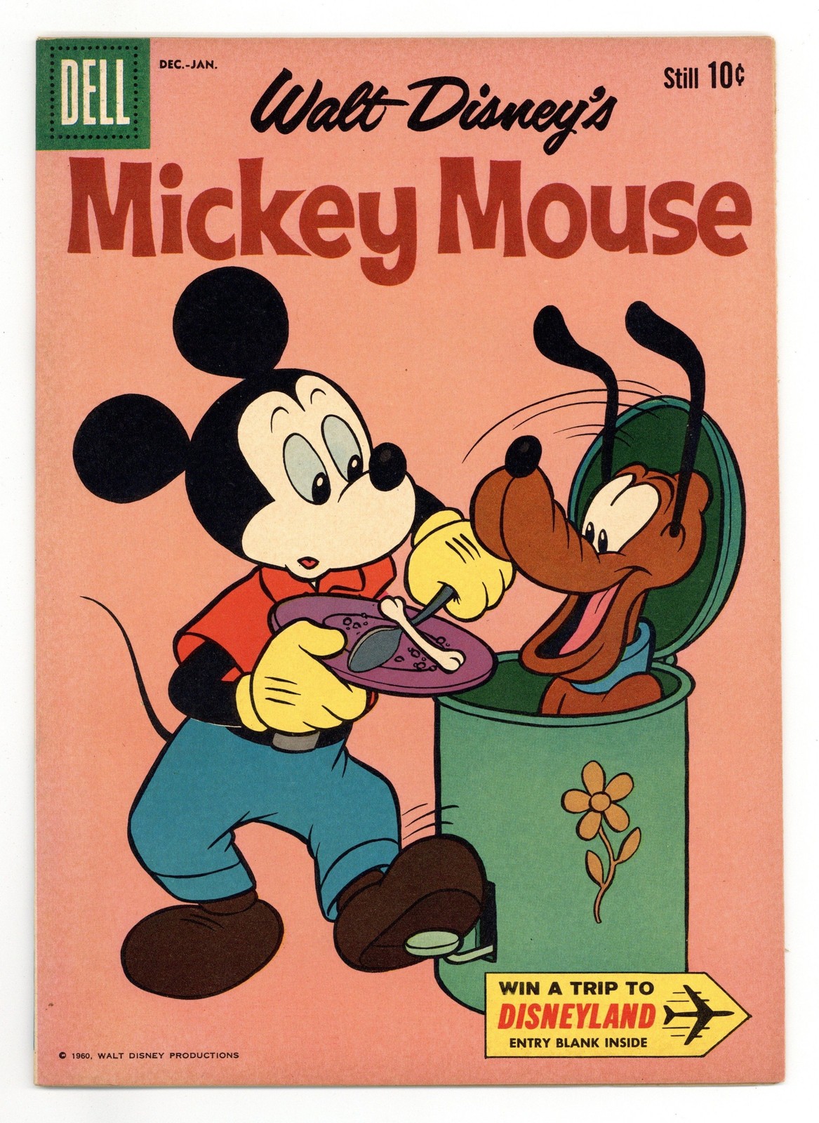 Mickey Mouse #75 FN 6.0 1961