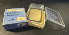 Nikon F Focusing Screen Type E Grid Critical Compose - F2 F2SB F2AS F2T F2A F2S
