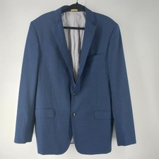 Brooks Brothers Explorer Regent Fit Mens Sport Jacket Blazer Size 42L Blue