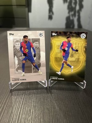 Lamine Yamal 2024/25 Topps Simplicidad FC Barcelona Base Set Bundle UEFA CL