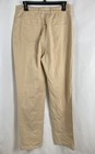 St. John Sport Marie Gray Women's Tan Cotton Essentials High Rise Pants Sz 8 — photo 2
