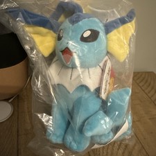Peluche Vaporeon Di Pokémon 20 Cm - Jazwares, Piccolo Regalo Festa