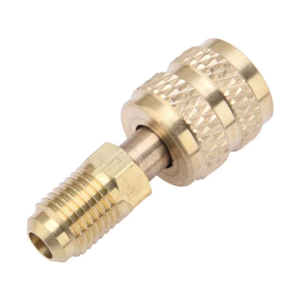 2x R32 auf R410a Klima Befüllung Adapter F 5/16 M1/4 SAE für Klimaanlagen Neu - Bild 4 von 4