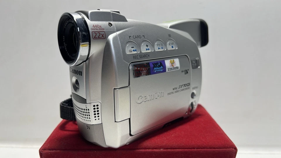 Canon ZR70MC MiniDV Digital Video Camcorder – Works w/ Cable Only (No Cable) - Image 2 of 4