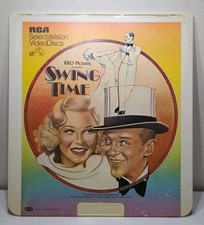 VINTAGE Swing Time Fred Astaire Ginger Rogers Capacitance Electronic Disc CED