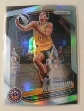 2025 Panini Prizm WNBA Kelsey Plum  Silver Prizm #59 Los Angeles Sparks 
