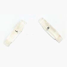 Clear white L/R Left Right Button Key Replacement Parts for Sony PSP 1000